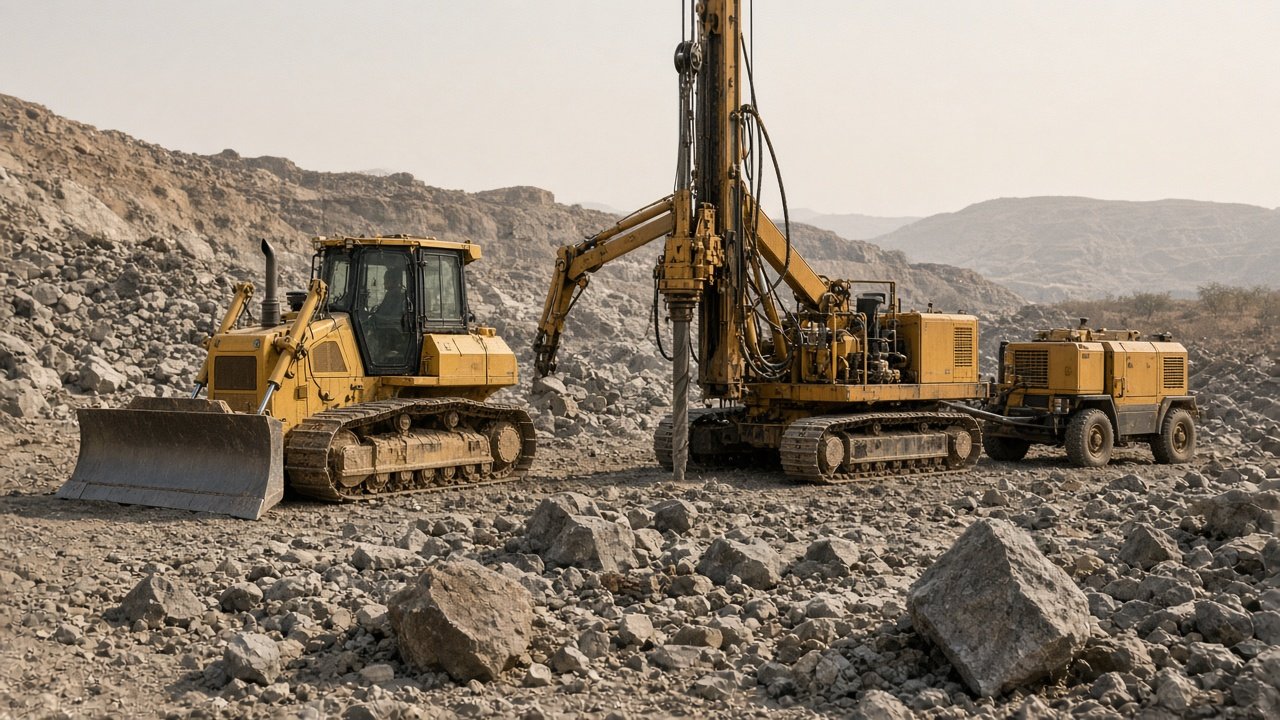 Dozers, Drilling & Support