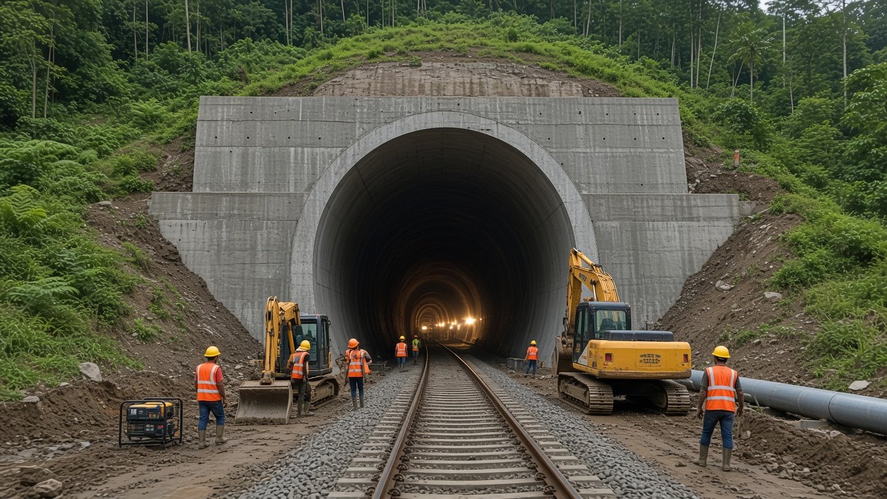 NF Railway Tunnel No.12 (1030 m)