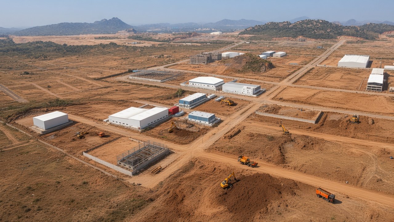 Yadadri Food Park Earthworks